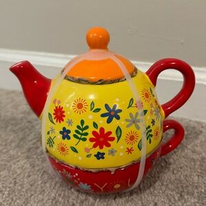 Mother's Day Gift : "You are my Sunshine" 7 inch Teapot Set (NEW